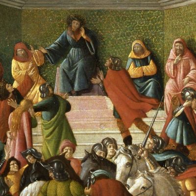 Storie Di Virginia Sandro Botticelli sbt33 quadro stampa su tela