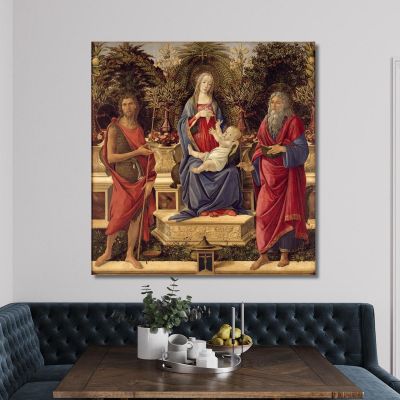 The Altar Bardi Sandro Botticelli sbt36 quadro stampa su tela