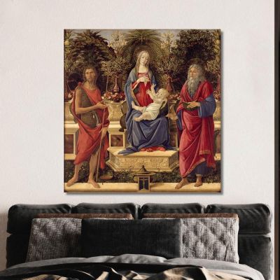 The Altar Bardi Sandro Botticelli sbt36 quadro stampa su tela