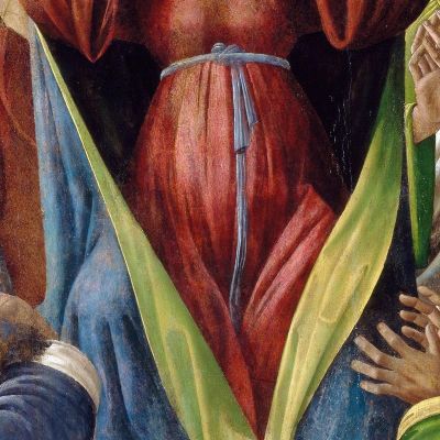 La Discesa Dello Spirito Santo Sandro Botticelli sbt38 quadro stampa su tela