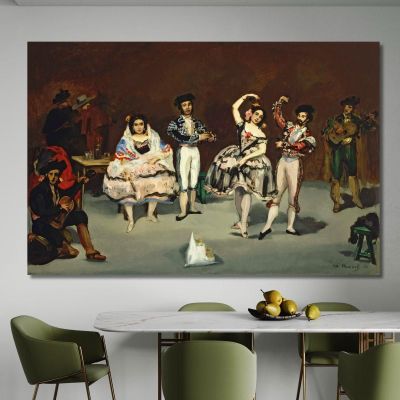 Balletto Spagnolo Édouard Manet emt100 quadro stampa su tela