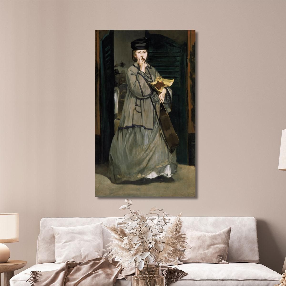 値下げしました！EDOUARD MANET 複製画 Street Singer Édouard Manet canvas print
