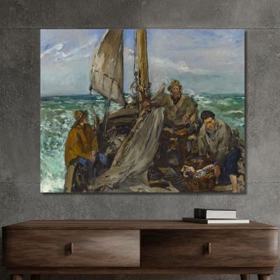 I Lavoratori Del Mare Édouard Manet emt139 quadro stampa su tela