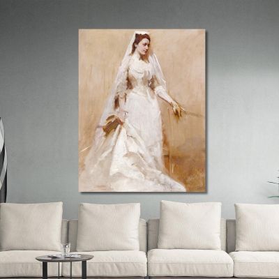 Una Sposa Abbott Handerson Thayer aht1 quadro stampa su tela