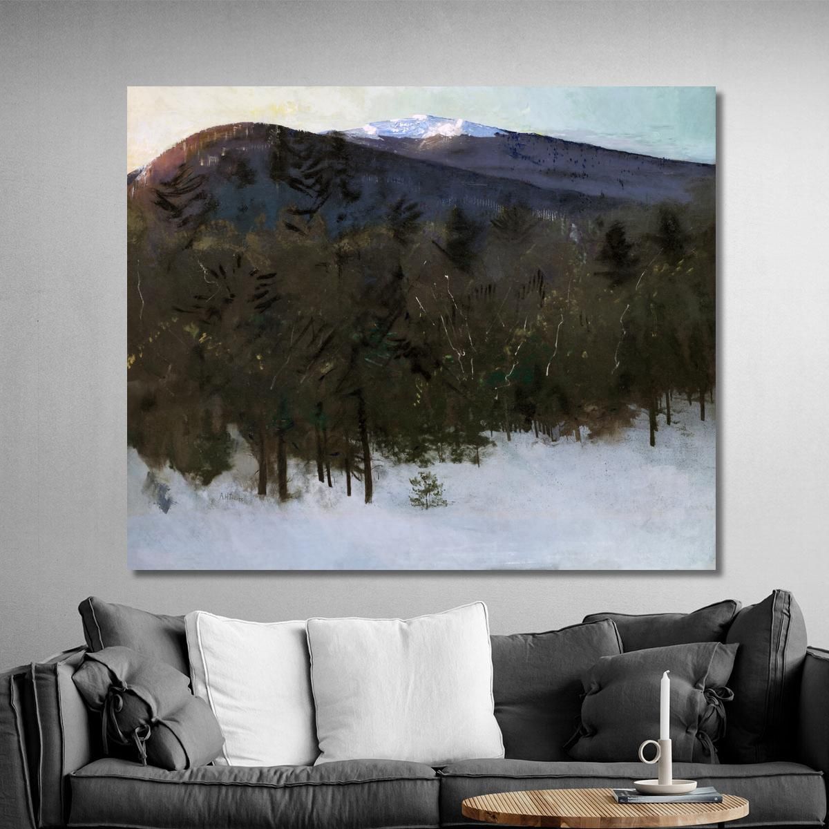 Monte Monadnock Abbott Handerson Thayer aht13 quadro stampa su tela