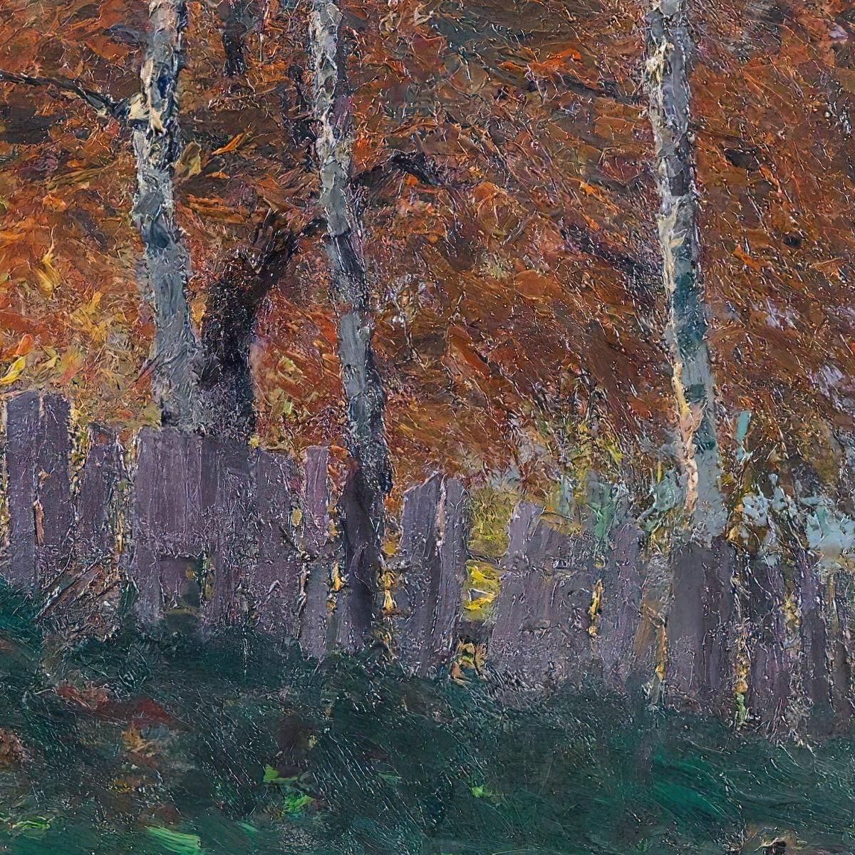 L'Autunno Nella Valle Di Krems Alfred Zoff azf64 quadro stampa su tela