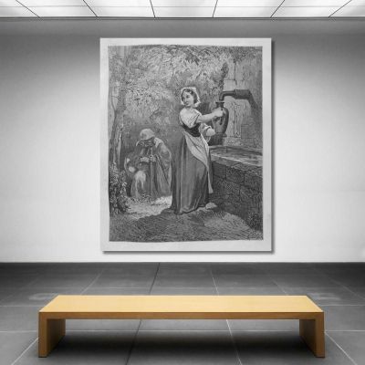 Cuentos De Hadas Pl 36 Doré Gustave, gdr153 cuadro en lienzo