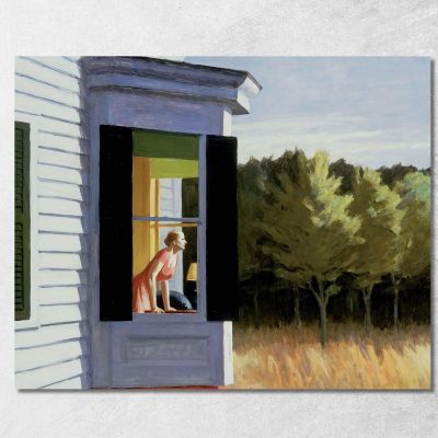Mattina A Cape Cod Edward Hopper eho7 quadro stampa su tela