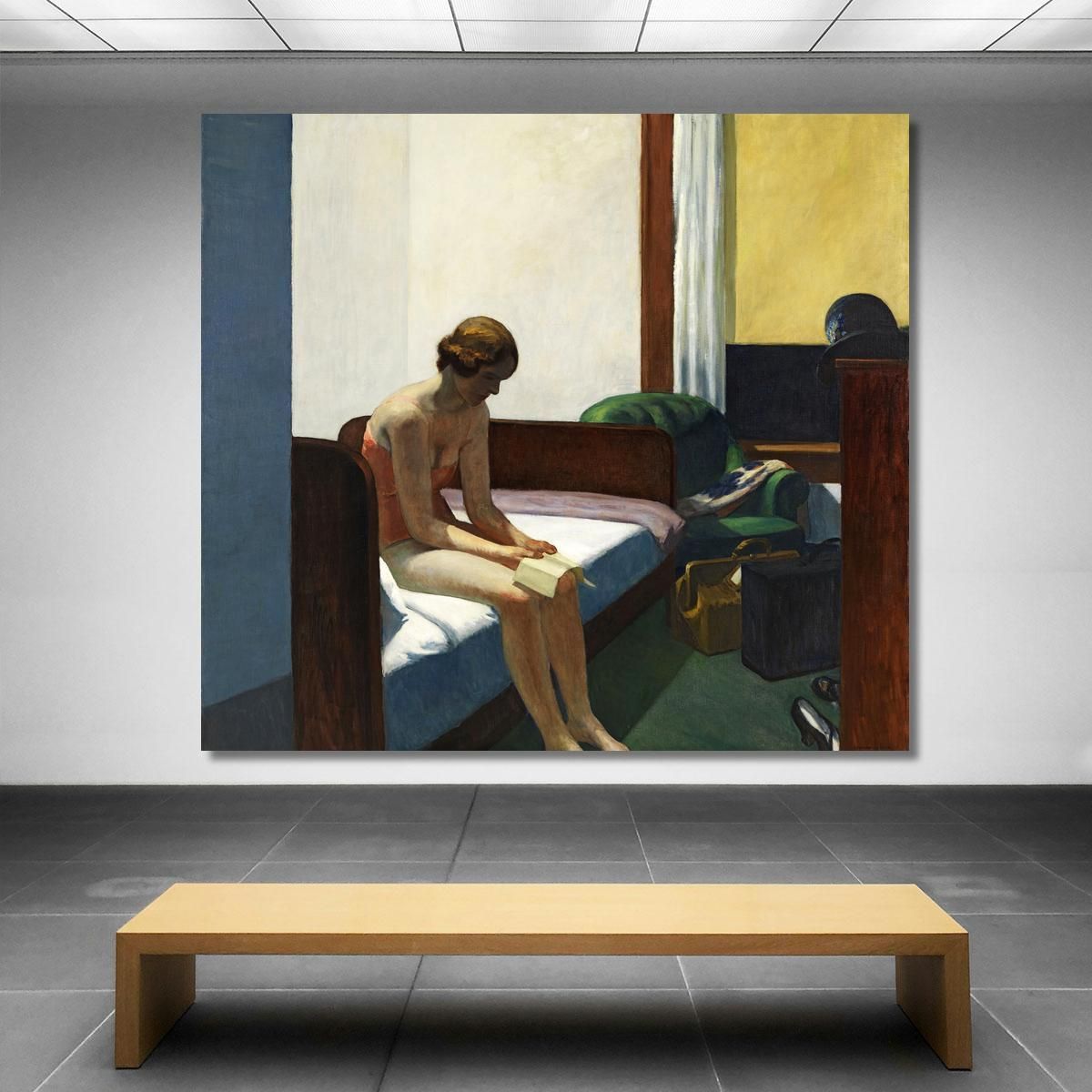 Camera D'Albergo Edward Hopper eho23 quadro stampa su tela