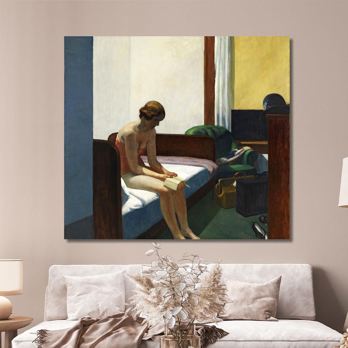 Camera D'Albergo Edward Hopper eho23 quadro stampa su tela