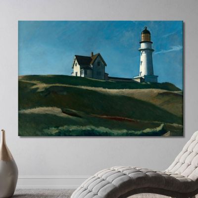 Collina Del Faro Edward Hopper eho25 quadro stampa su tela