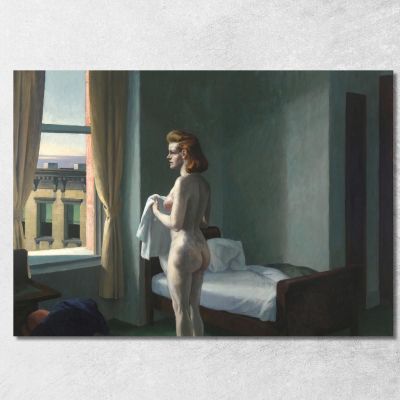 Una Notte Edward Hopper eho34 quadro stampa su tela