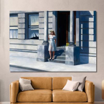 Estate Edward Hopper eho40 quadro stampa su tela Estate Edward Hopper eho40 quadro stampa su tela