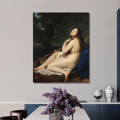 Marie Madeleine En Ermite Francesco Hayez, fhy2 tableau impression sur toile