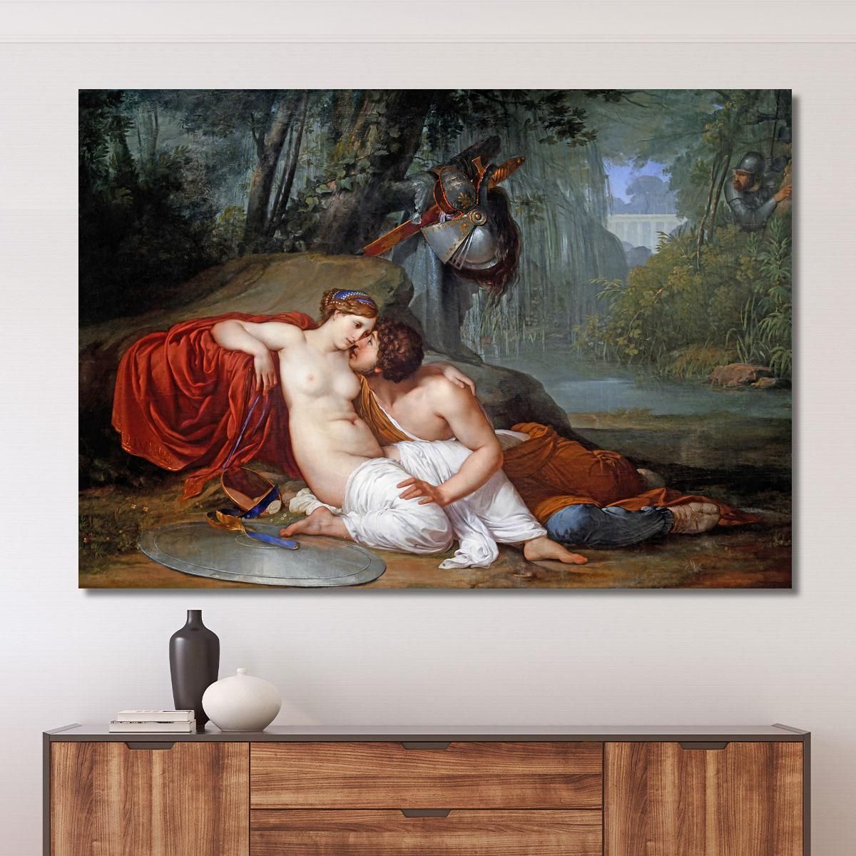 Rinaldo E Armida Francesco Hayez fhy19 quadro stampa su tela