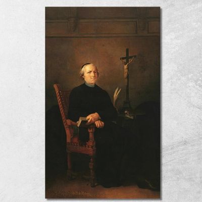 Portrait Of Carlo Calvi Francesco Hayez fhy26 quadro stampa su tela