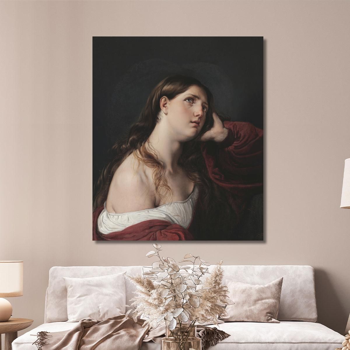 Maria Maddalena Francesco Hayez fhy36 quadro stampa su tela