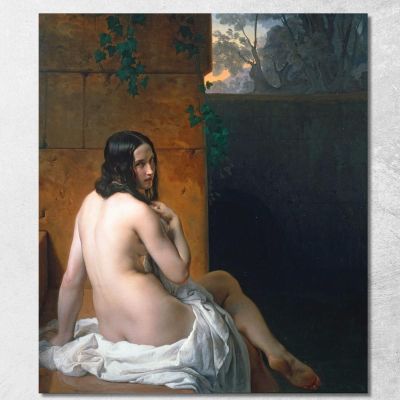 Susanna Al Bagno Francesco Hayez fhy44 quadro stampa su tela