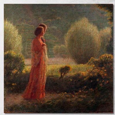 Amare La Vita G. Pellizza da Volpedo gpv9 quadro stampa su tela