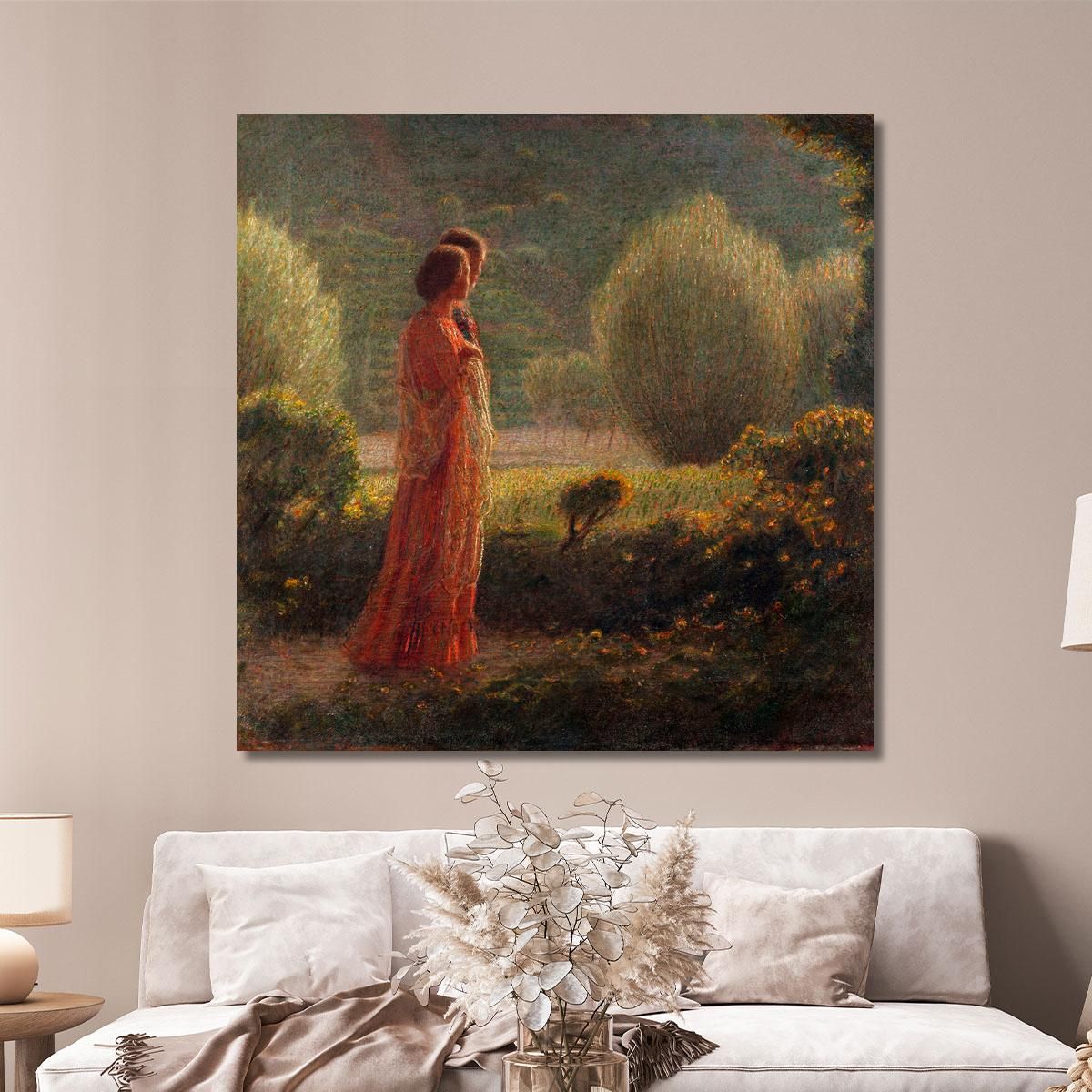 Amare La Vita G. Pellizza da Volpedo gpv9 quadro stampa su tela