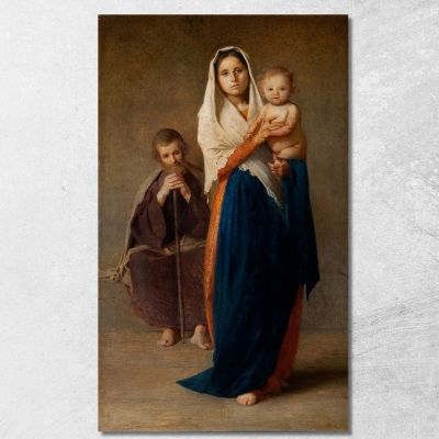 La Sacra Famiglia G. Pellizza da Volpedo gpv16 quadro stampa su tela