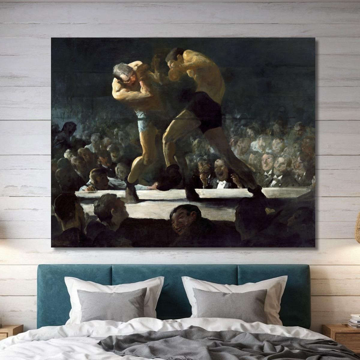 Serata In Discoteca George Bellows gbl4 quadro stampa su tela