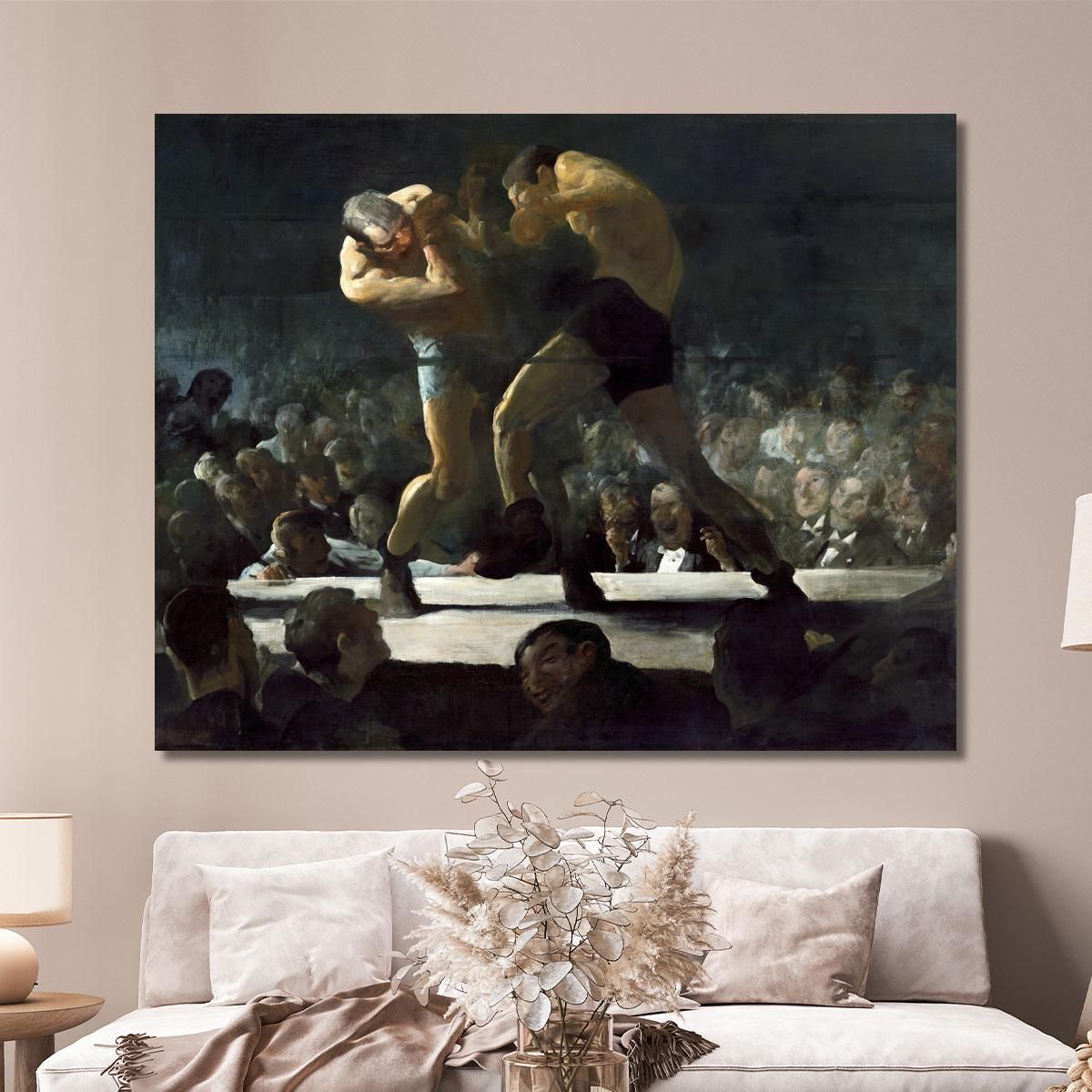 Serata In Discoteca George Bellows gbl4 quadro stampa su tela