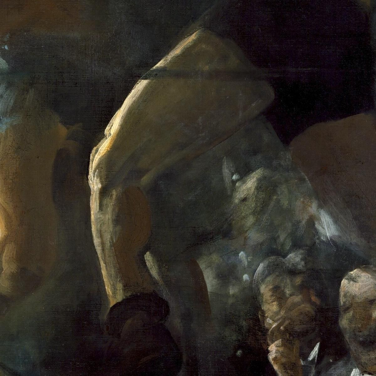 Serata In Discoteca George Bellows gbl4 quadro stampa su tela