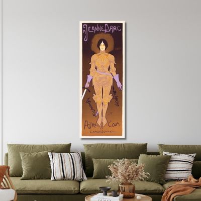 Poster Per Il Negozio Di Novità Giovanna D'Arco A Carcassonne Georges de Feure gdf1 quadro stampa su tela