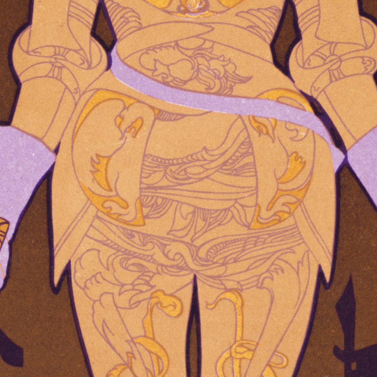 Poster Per Il Negozio Di Novità Giovanna D'Arco A Carcassonne Georges de Feure gdf1 quadro stampa su tela