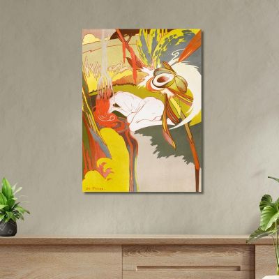 La Fonte Del Male La Fonte Del Male Georges de Feure gdf8 quadro stampa su tela