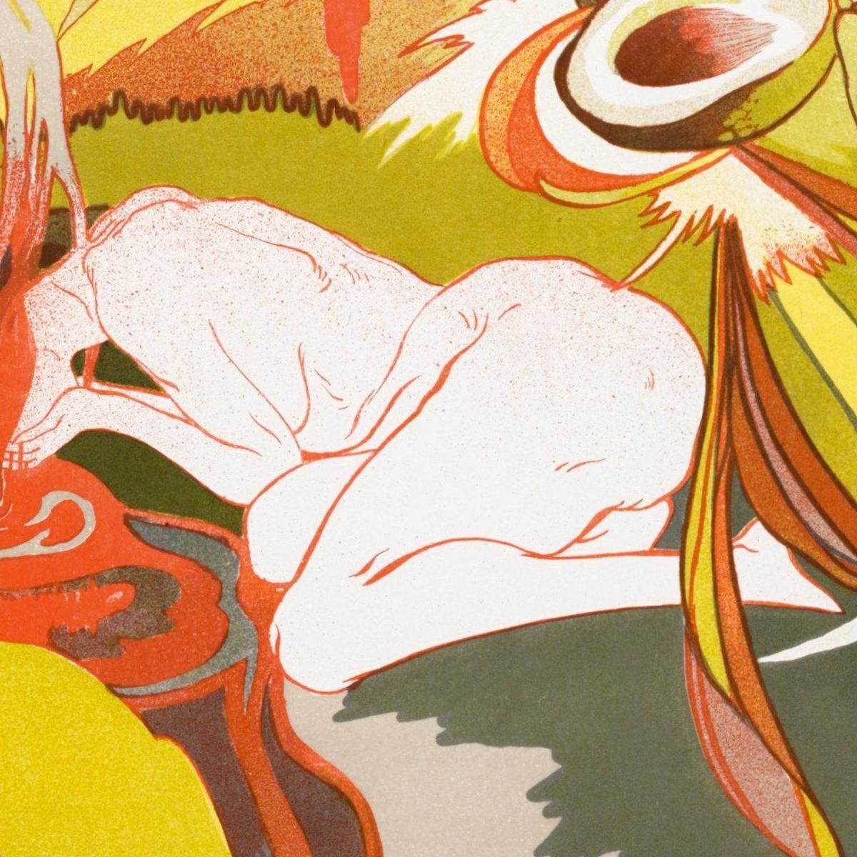 La Fonte Del Male La Fonte Del Male Georges de Feure gdf8 quadro stampa su tela