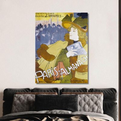 Paris-Almanac Georges de Feure, gdf11 canvas print
