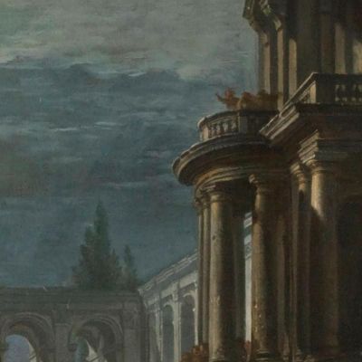 Il Rapimento Di Elena Giovanni Paolo Pannini gpp5 quadro stampa su tela