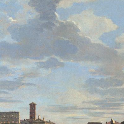 Roma Forum Romano Giovanni Paolo Pannini gpp17 quadro stampa su tela