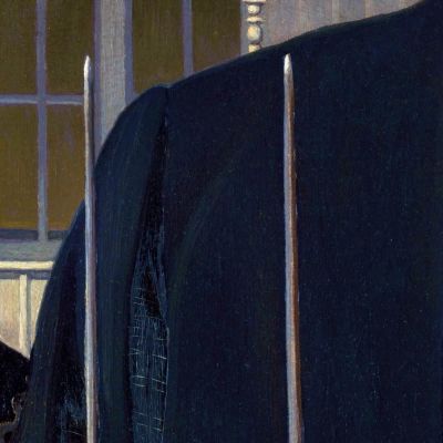 Gotico Americano Grant Wood gwo1 quadro stampa su tela