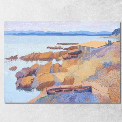 Calanque Des Antibois Henri Edmond Cross hec3 quadro stampa su tela