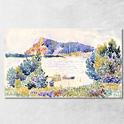 Testa Nera Henri Edmond Cross hec4 quadro stampa su tela