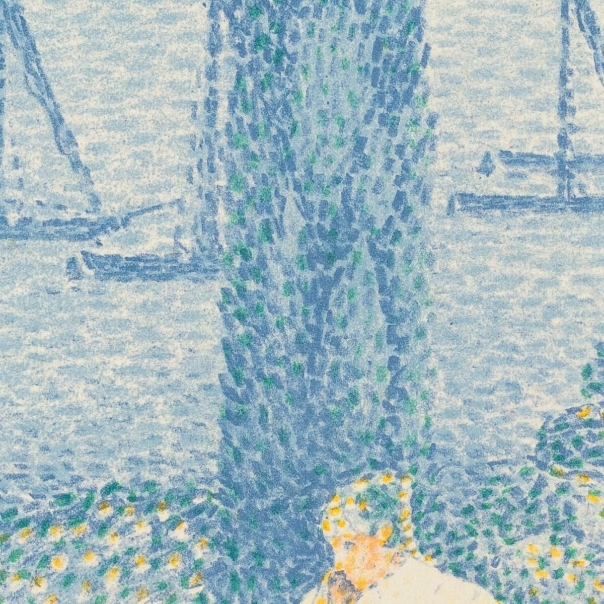 La Passeggiata Henri Edmond Cross hec9 quadro stampa su tela