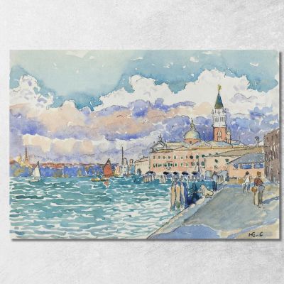 Venezia Henri Edmond Cross hec18 quadro stampa su tela