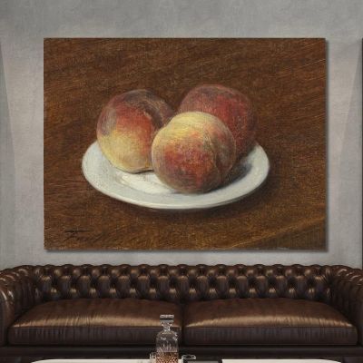 Flowers Henri Fantin-Latour, hft26 canvas print