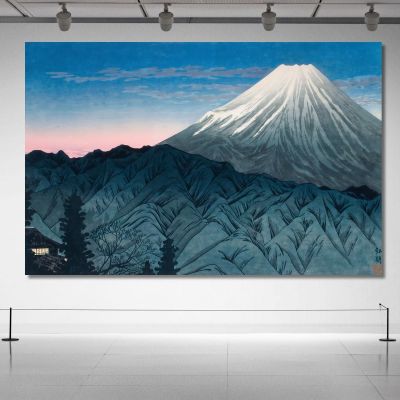 Monte Fuji Da Hakone Hiroaki Takahashi htk22 quadro stampa su tela