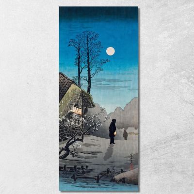 Vecchia Locanda Hiroaki Takahashi htk28 quadro stampa su tela