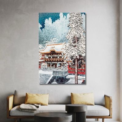 The Yomei Gate At Nikko Hiroaki Takahashi, htk42 canvas print