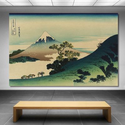 Il Passo Inume Nella Provincia Di Kai katsushika hokusai khk84 quadro stampa su tela