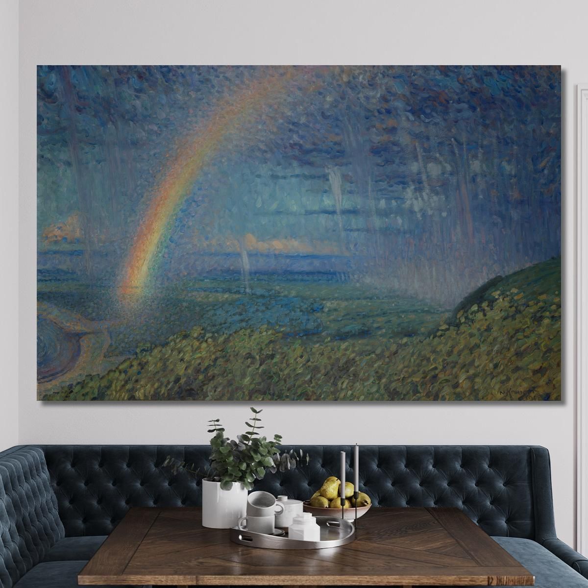 Arcobaleno Nils Kreuger nkr42 quadro stampa su tela