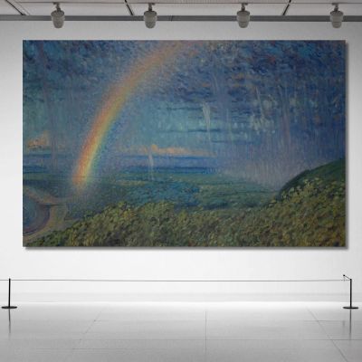 Arcobaleno Nils Kreuger nkr42 quadro stampa su tela