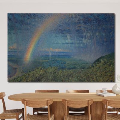 Arcobaleno Nils Kreuger nkr42 quadro stampa su tela