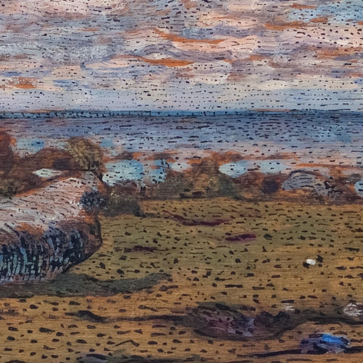 Pietre Sulla Spiaggia Nils Kreuger nkr50 quadro stampa su tela