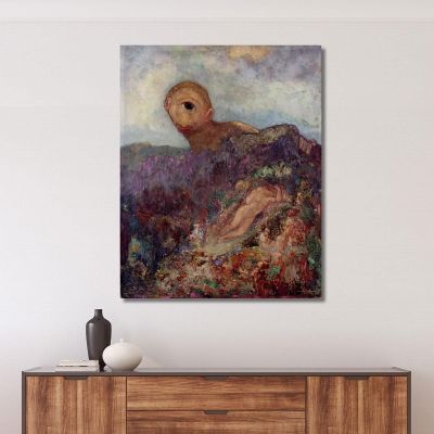 Il Ciclope Odilon Redon ord71 quadro stampa su tela